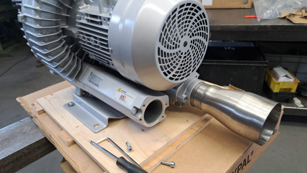 PETAINER podtlaková doprava materiálů včetně filtrace