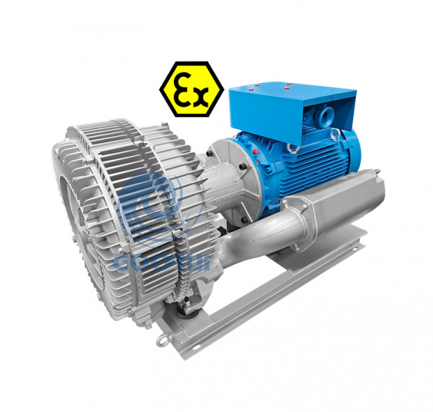 ATEX dmychadla a vývěvy do prostředí s rizikem výbuchu